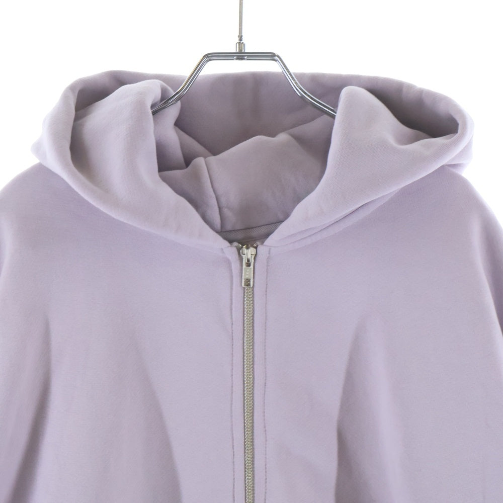 SKYLRK(スカイラーク) ZIP HOODIE ジップアップスウェットパーカー フーディー ライトパープル
