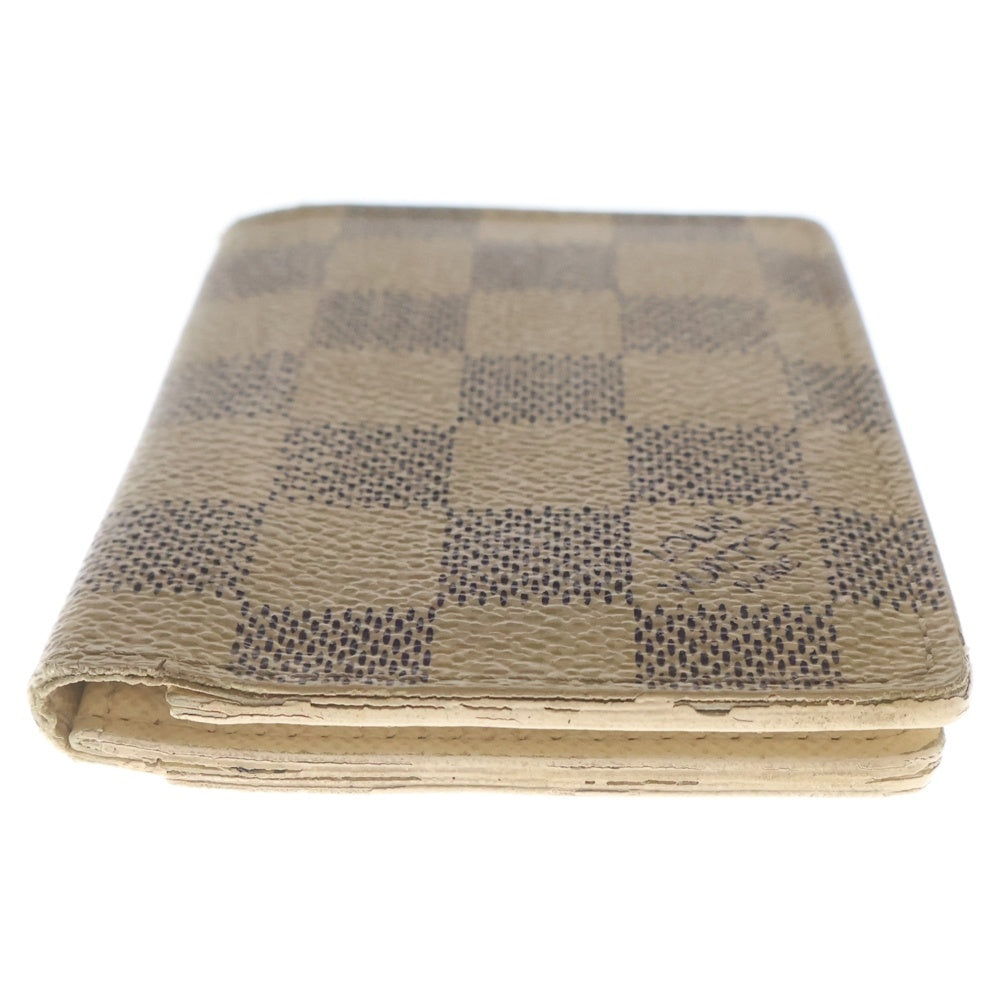LOUIS VUITTON(ルイヴィトン) オーガナイザードゥポッシュ ダミエアズール カードケース 名刺入れ ホワイト/グレー N63144 レディース