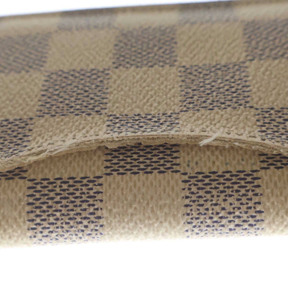 LOUIS VUITTON(ルイヴィトン) オーガナイザードゥポッシュ ダミエアズール カードケース 名刺入れ ホワイト/グレー N63144 レディース