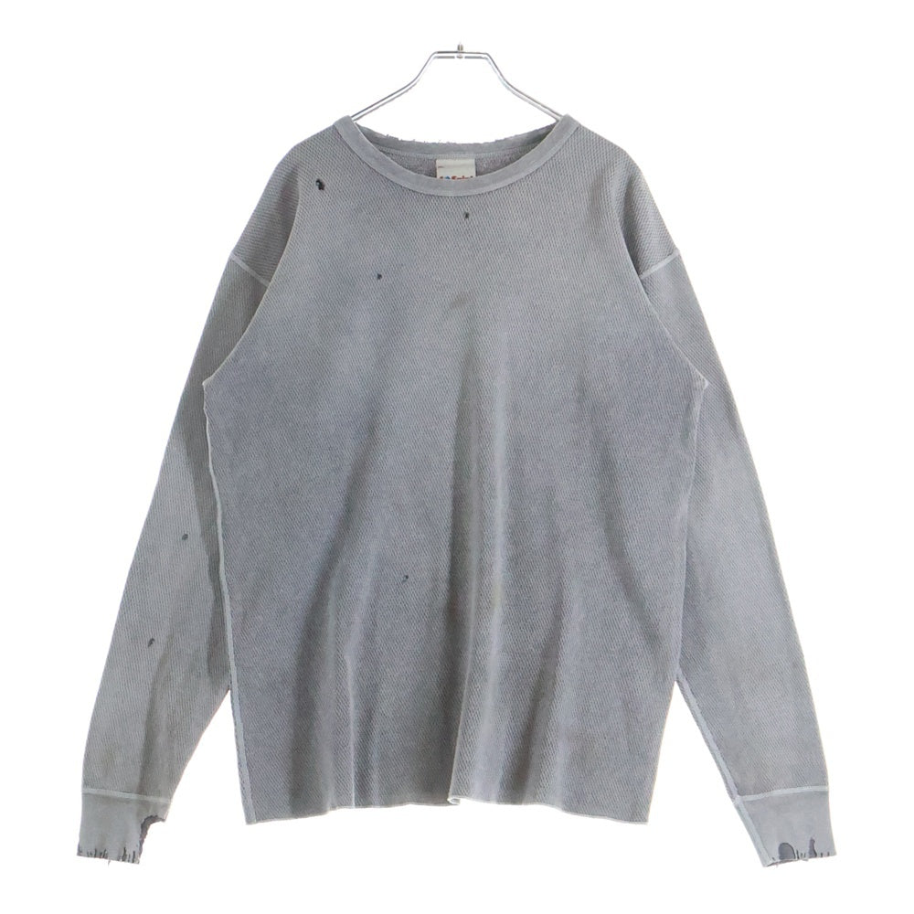 SAINT MICHAEL(セントマイケル) 26SS HONEYCOMB THARMAL SHIRT SM-MK8-0000-034 サーマルロングスリーブ 長袖Tシャツ