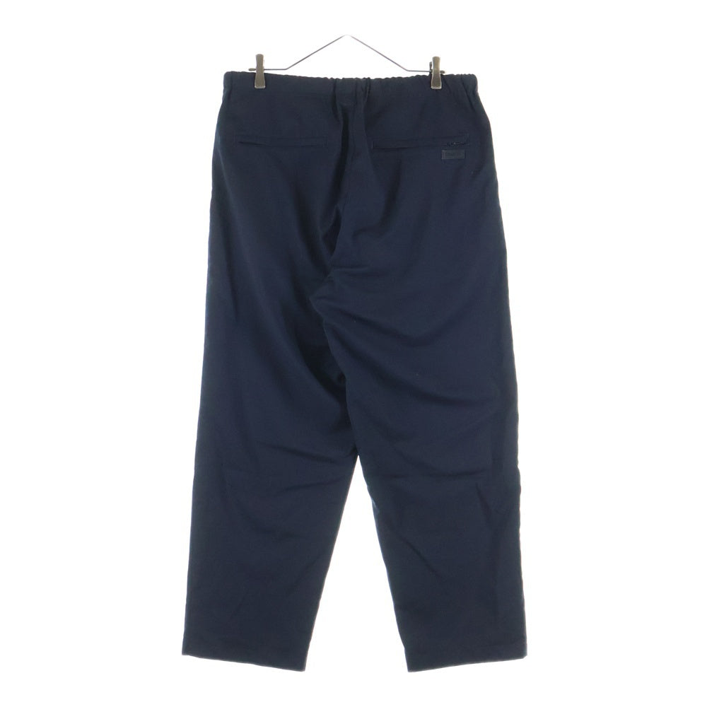 The Ennoy Professional(エンノイプロフェッショナル) 25SS WOOL BLEND RIP STOP EASY PANTS ウールブレンド リップストップ イージーパンツ ネイビー SS25BRENPT03LP