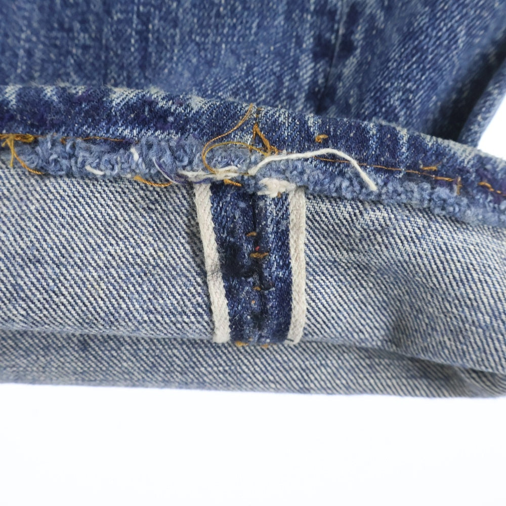 Levi's(リーバイス) 60S VINTAGE 501 ビッグE後期 ボタン裏6 セルビッチ ボタンフライ ヴィンテージ デニムパンツ インディゴ
