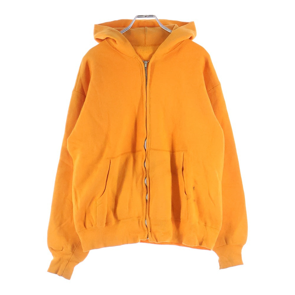 VINTAGE(ヴィンテージ) 60S VINTAGE BESTアルミジッパー ヴィンテージ スウェット ジップアップパーカー オレンジ