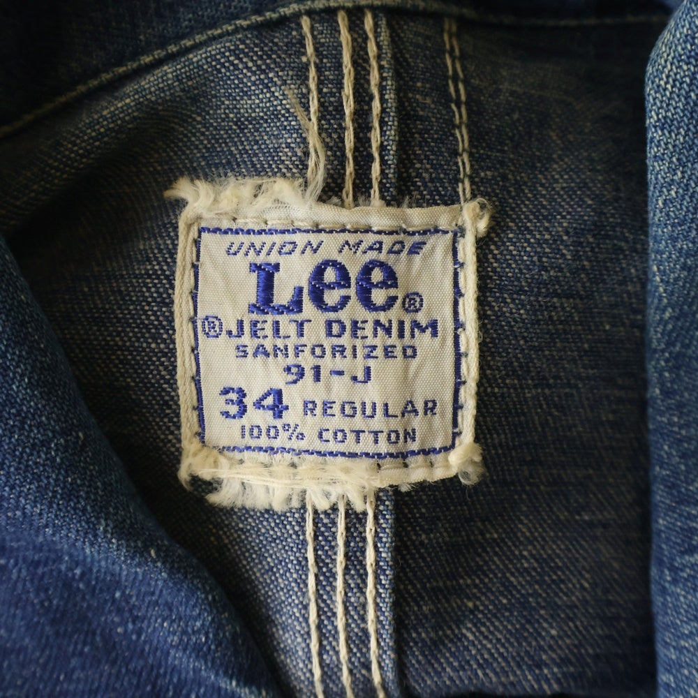 LEE(リー) 60-70S 91-J VINTAGE USA製 ヴィンテージ デニム