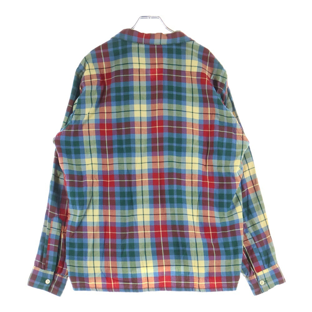 VINTAGE(ヴィンテージ) 60S VINTAGE LOCHLANA BY HATHAWAY ヴィンテージ ウールコットン チェック長袖オープンカラーシャツ マルチカラー