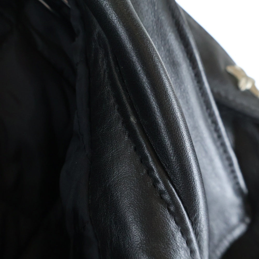 SCHOTT(ショット) 613US ツースター レザー ダブルライダースジャケット ブラック