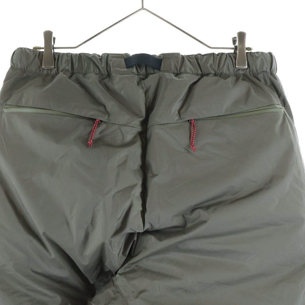 NANGA(ナンガ) AURORA TEX DOWN PANTS オーロラ テックス ナイロン ダウンパンツ カーキ