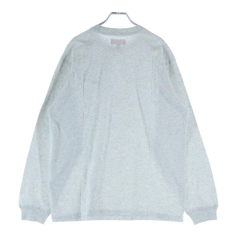 SUPREME(シュプリーム) 25AW Small Box L/S Tee スモール ボックスロゴ クルーネックプルオーバー 長袖Tシャツカットソー グレー