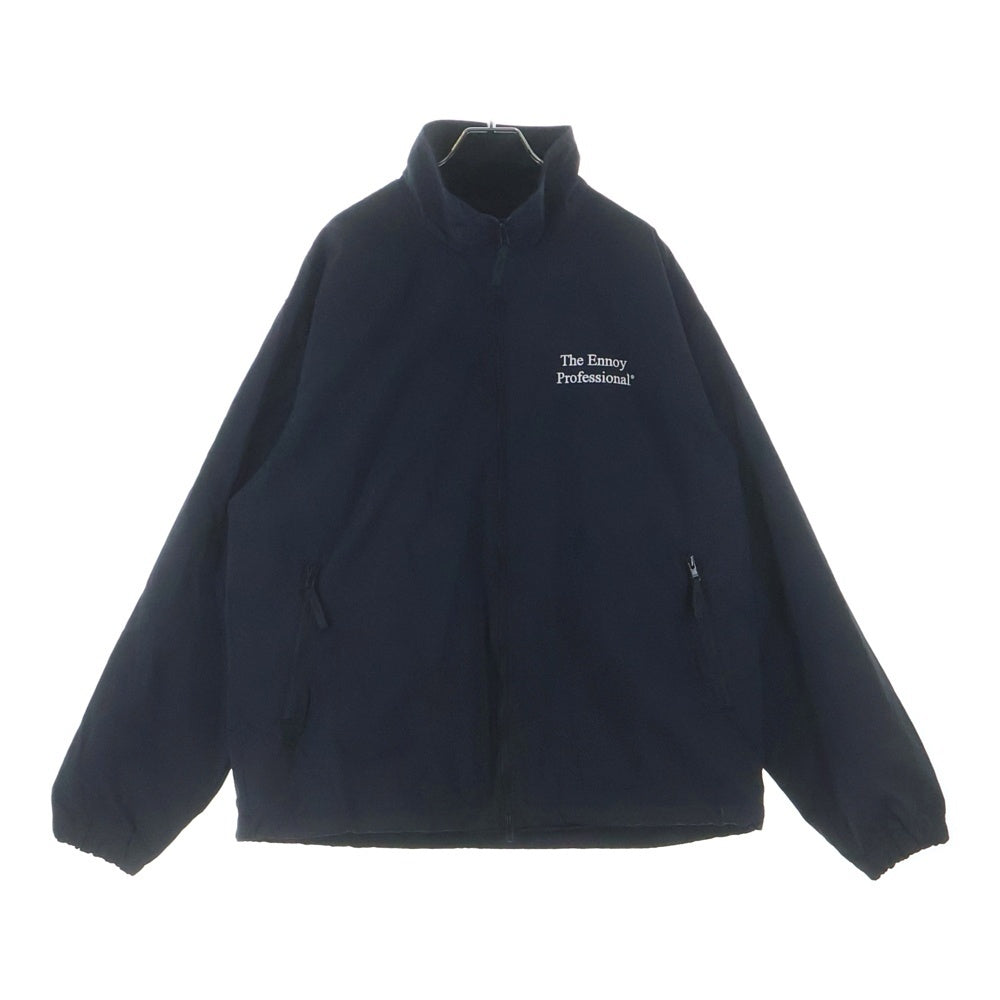 The Ennoy Professional(エンノイプロフェッショナル) 23AW STYLISTSHIBUTSU NYLON TRACK SUIT SET UP ロゴエンブロイダリー ブルゾンジャケット パンツ AW23BRENJK02LP / AW23BRENPT04LP