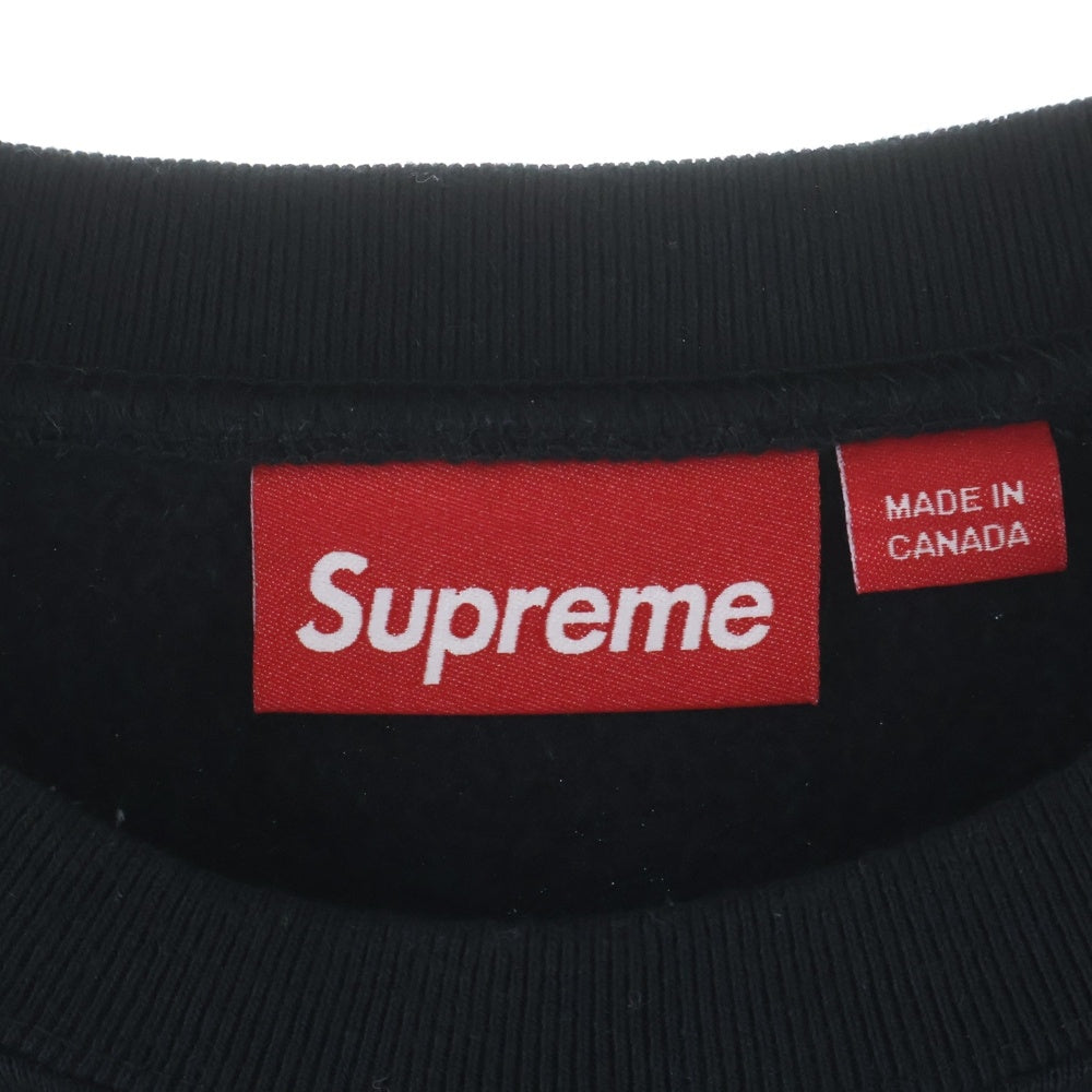 SUPREME(シュプリーム) 25AW Small Box Logo Sweatshirt スモールボックスロゴ クルーネックプルオーバー スウェットトレーナー ブラック