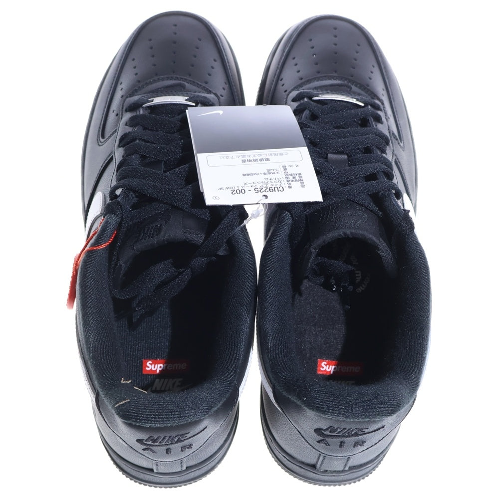 NIKE(ナイキ) ×Supreme AIR FORCE 1 LOW エア フォース 1 ローカットスニーカー ブラック CU9225-002