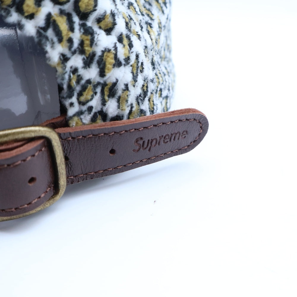 SUPREME(シュプリーム) 23AW Leopard Corduroy Camp Cap レオパード コーデュロイ キャンプキャップ 帽子 マルチカラー