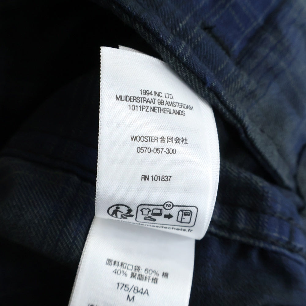 SUPREME(シュプリーム) 25SS Plaid Cargo Short プレイド カーゴショーツ チェック柄 ショートパンツ ネイビー