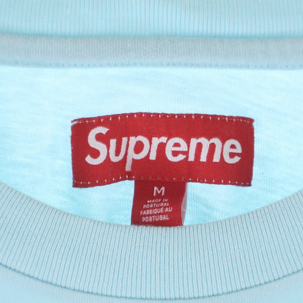 SUPREME(シュプリーム) 25AW Small Box L/S Tee スモール ボックスロゴ クルーネックプルオーバー 長袖Tシャツカットソー ブルー