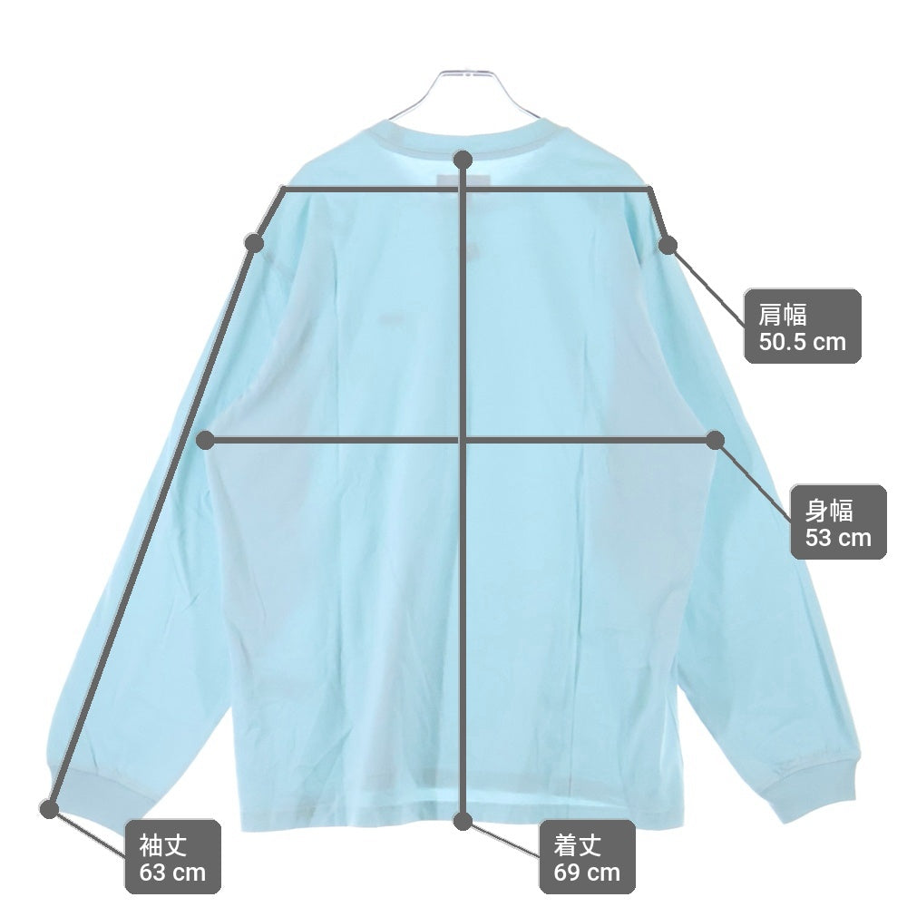 SUPREME(シュプリーム) 25AW Small Box L/S Tee スモール ボックスロゴ クルーネックプルオーバー 長袖Tシャツカットソー ブルー