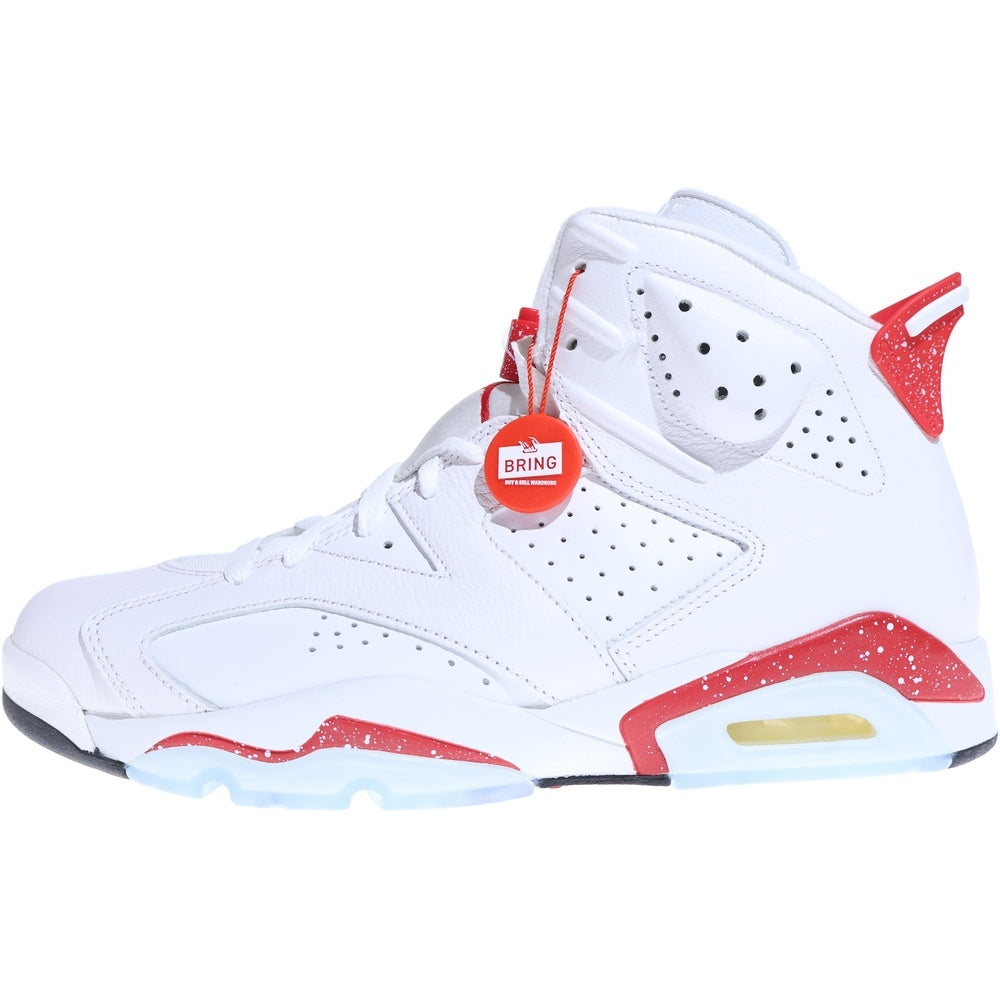 NIKE(ナイキ) AIR JORDAN 6 RETRO WHITE UNIVERSITY RED OREO エアジョーダン 6 ユニバーシティ オレオ ハイカットスニーカー ホワイト/レッド US11/29cm CT8529-162
