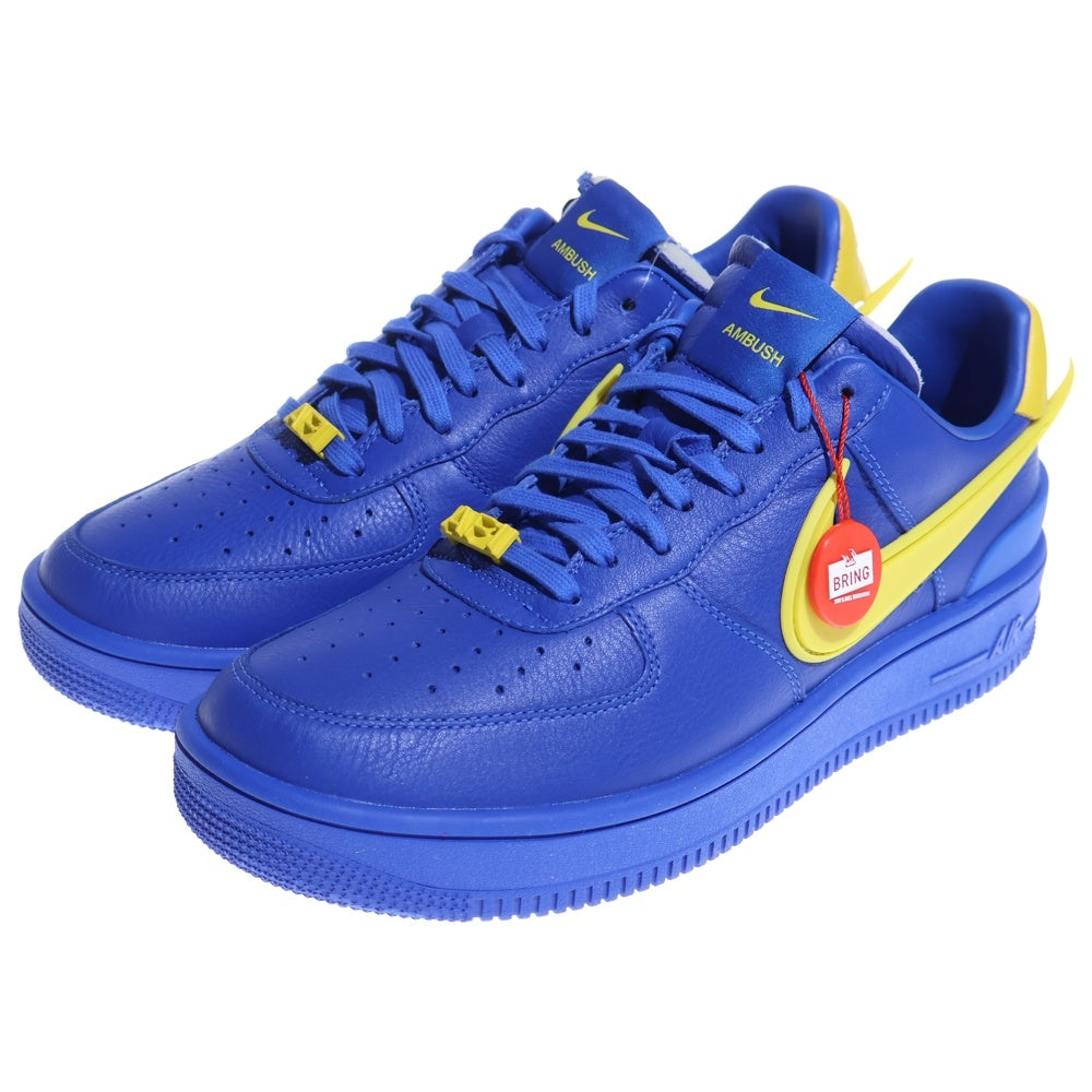 NIKE(ナイキ) ×AMBUSH AIR FORCE 1 LOW SP GAME ROYAL AND VIVID SULFUR アンブッシュ エアフォース1 ローカットスニーカー ブルー/イエロー US11/29cm DV3464-400