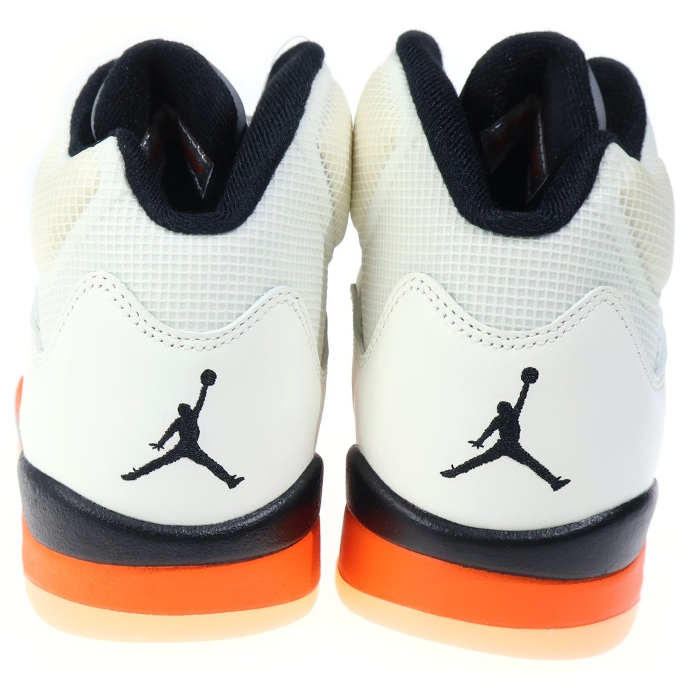 NIKE(ナイキ) AIR JORDAN 5 ORANGE BLAZE エア ジョーダン 5 オレンジ ブレイズ ミッドカットスニーカー ホワイト US11/29cm DC1060-100