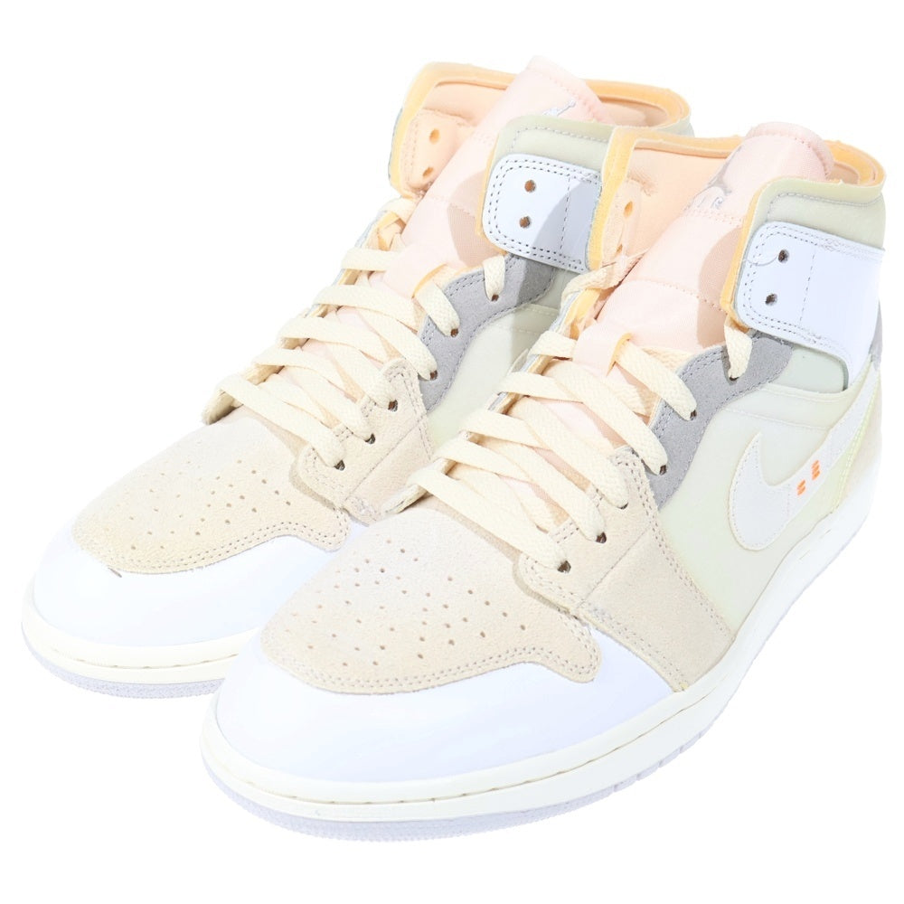 NIKE(ナイキ) AIR JORDAN 1 MID INSIDE OUT エア ジョーダン 1 インサイド アウト ミッドカットスニーカー ホワイト/グレー US11/29cm DM9652-100