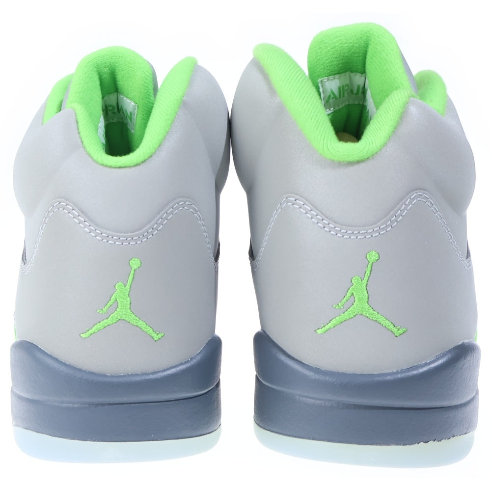 NIKE(ナイキ) AIR JORDAN 5 GREEN BEAN エアジョーダン 5 グリーンビーン ハイカットスニーカー グレーUS11/29cm DM9014-003