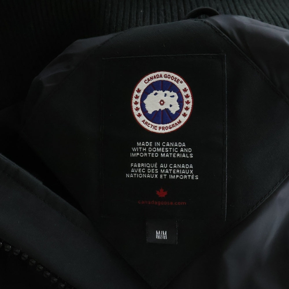 CANADA GOOSE(カナダグース) MAITLAND PARKA メイトランド ジップアップ フーデッドダウンジャケット ブラック 4550M