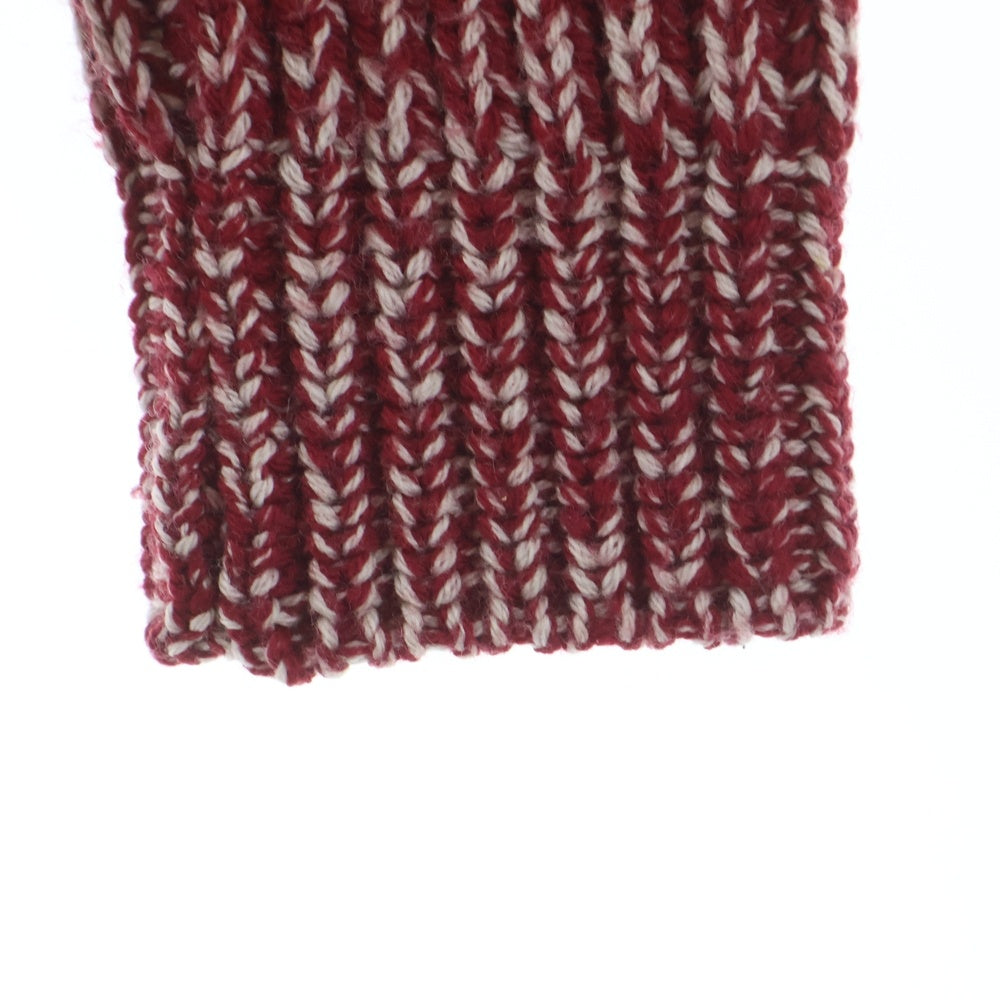 DOLCE & GABBANA(ドルチェアンドガッバーナ) KNIT CARDIGAN ローゲージニットカーディガン セーター レッド GIC81K F45D3