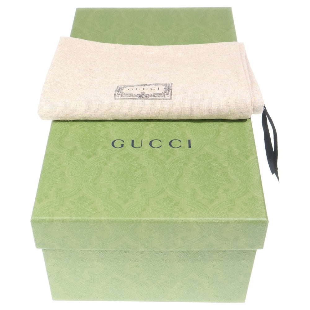 GUCCI(グッチ) 23AW GGスプリーム ホースビット ミュール サンダル ブラウン 693281