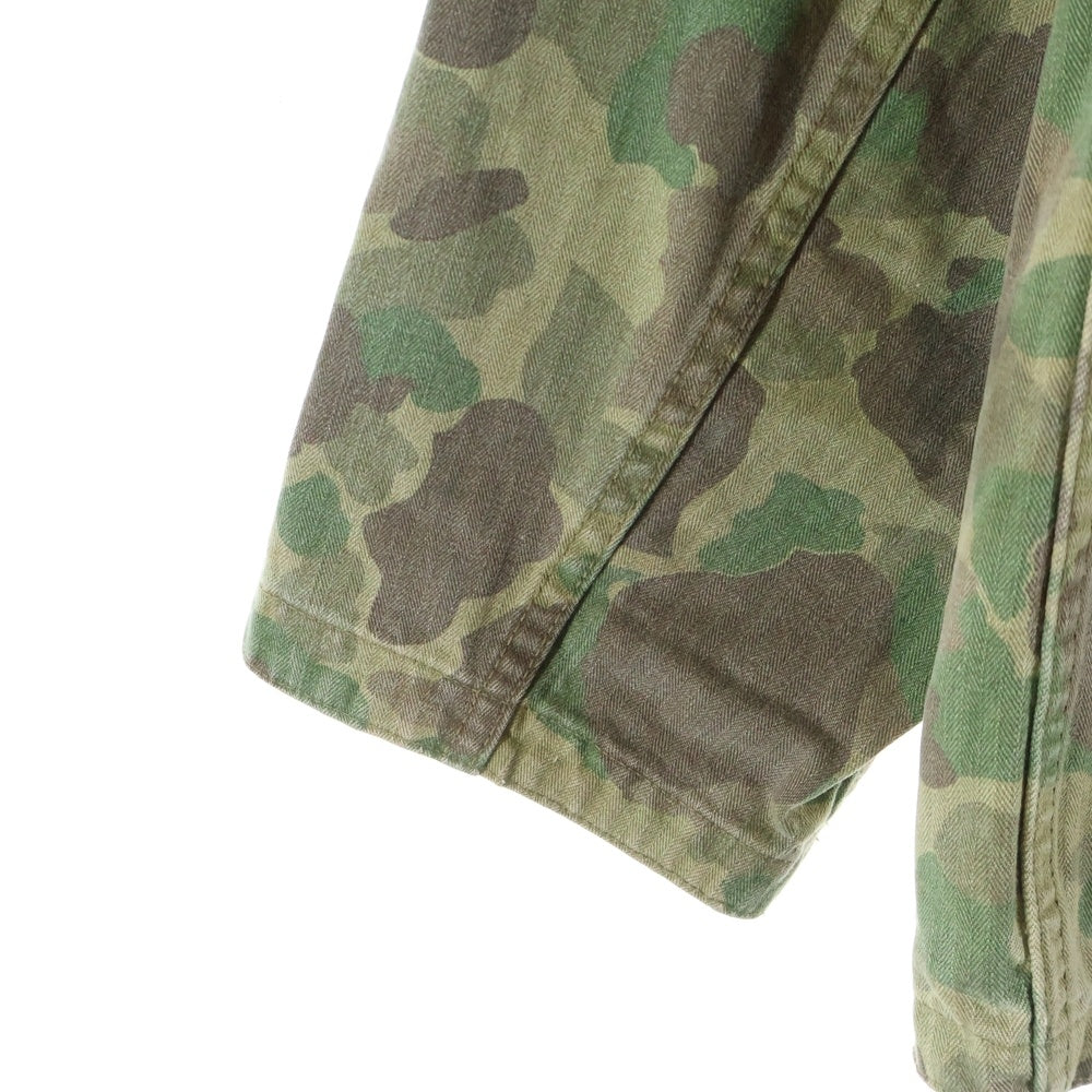 VINTAGE(ヴィンテージ) 40s VINTAGE USMC P-42 HBT ダックハンターカモ リバーシブル ジャケット カバーオール