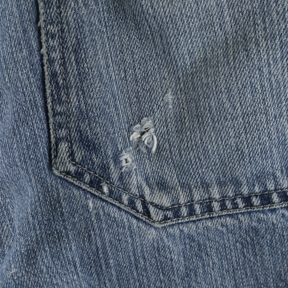NO BRAND(ノーブランド) MARITHE FRANCOIS GIRBAUD マリテフランソワジルボー 90-00S 香港製 デカジップポケットデザイン デニム バギーパンツ インディゴ