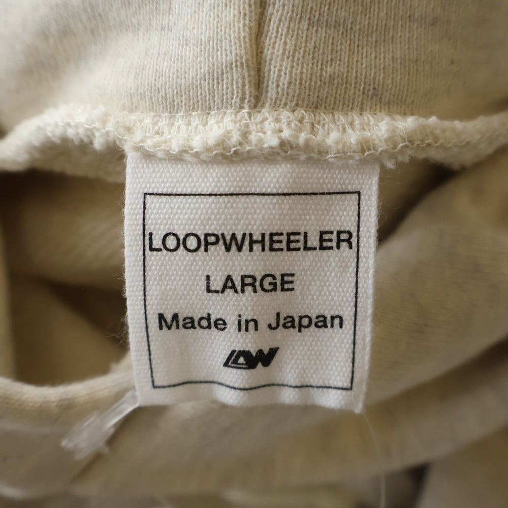 LOOPWHEELER(ループウィラー) 25SS BOX MOTORS ボックス モーターズ プルオーバースウェットパーカー フーディー グレー LW359