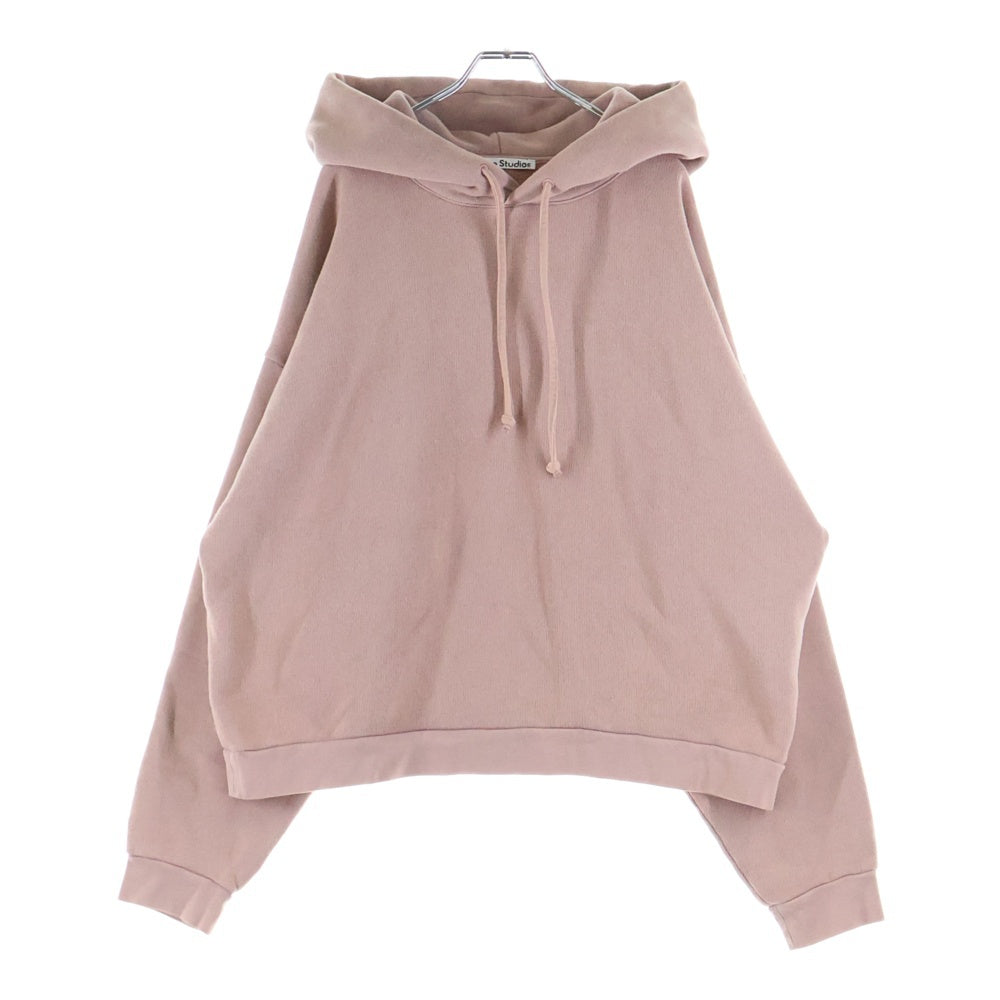 Acne Studios(アクネ ストゥディオズ) 25AW GARMENT DYE SWEAT HOODIE ガーメント ダイ プルオーバースウェットパーカー フーディー ピンク FN-UX-SWEA000019