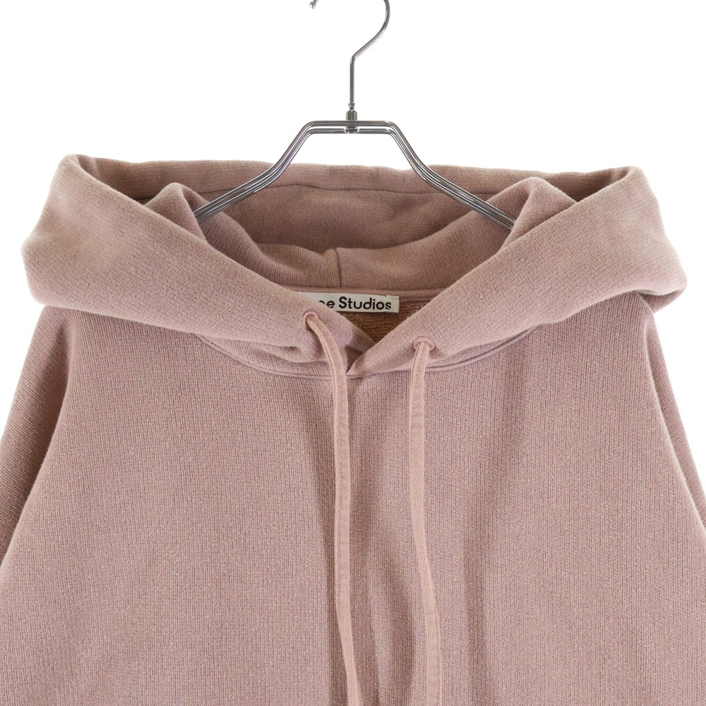 Acne Studios(アクネ ストゥディオズ) 25AW GARMENT DYE SWEAT HOODIE ガーメント ダイ プルオーバースウェットパーカー フーディー ピンク FN-UX-SWEA000019