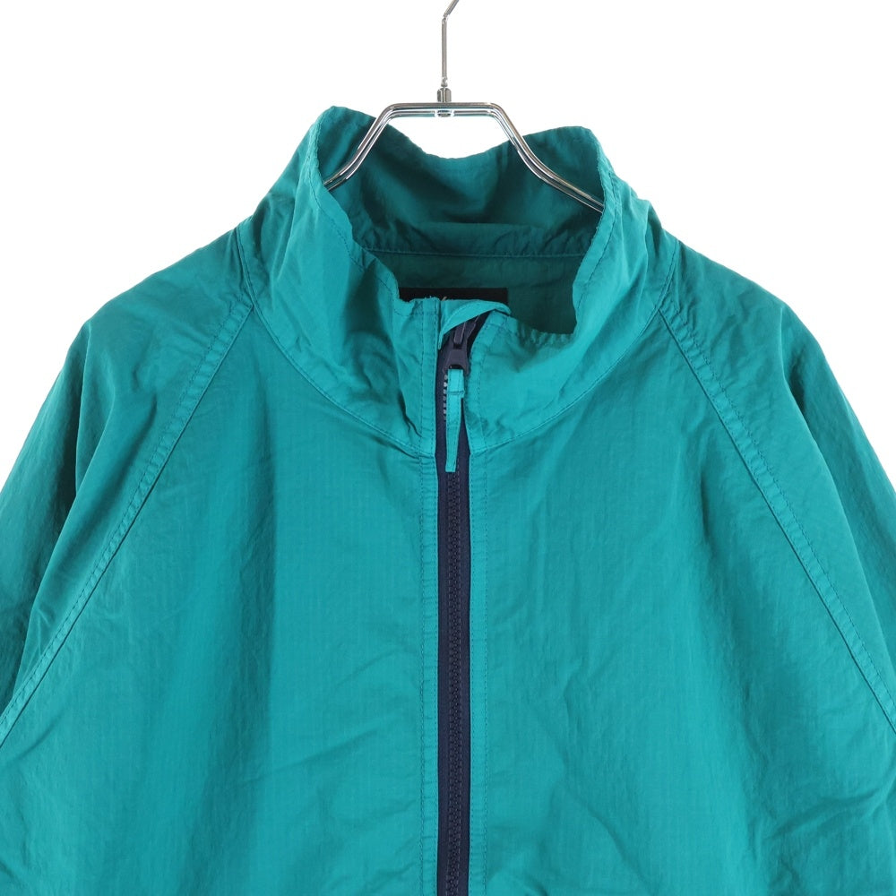 STUSSY(ステューシー) 25SS WARM UP JACKET ウォームアップ ジップアップトラックジャケット グリーン 115828