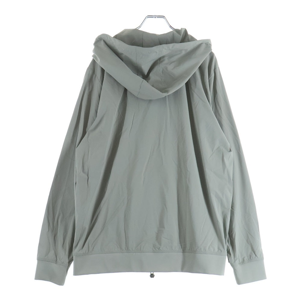 BALR.(ボーラー) JP Q-SERIES REGULAR FIT NYLON ZIP HOODIE レギュラー フィット ナイロン ジップアップフーデッドジャケット グレー B1269.1008