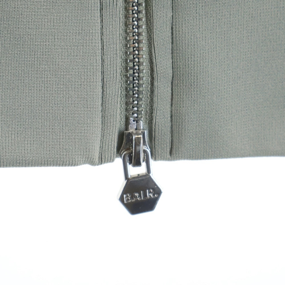 BALR.(ボーラー) JP Q-SERIES REGULAR FIT NYLON ZIP HOODIE レギュラー フィット ナイロン ジップアップフーデッドジャケット グレー B1269.1008
