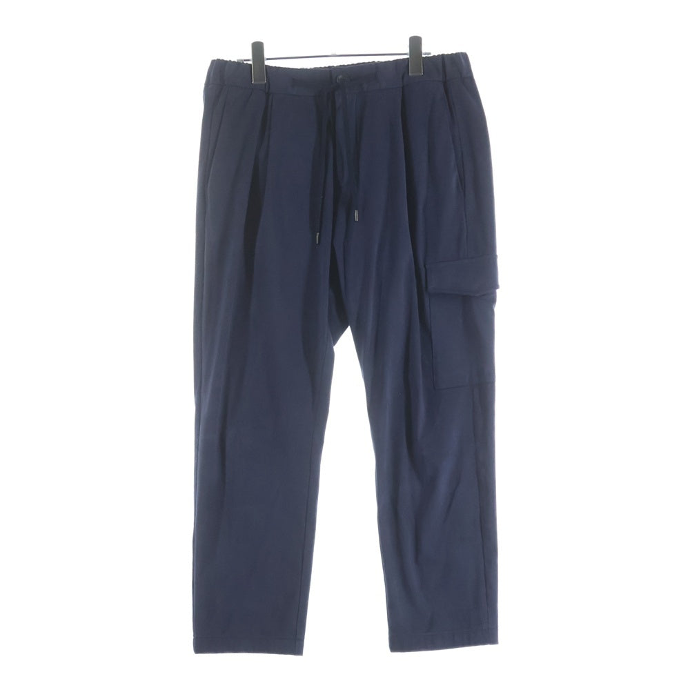 HERNO(ヘルノ) ドローストリング イージーカーゴパンツ ネイビー PT00005UR-12454-9209