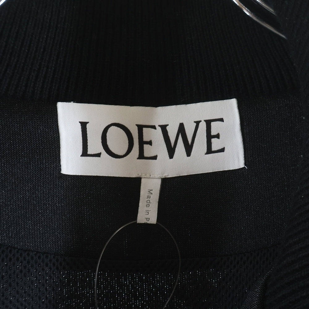 LOEWE(ロエベ) TECHNICAL JERSEY TRACK JACKET アナグラム テクニカル トラックジャケット ジャージ ブラック HSM1Y02X04