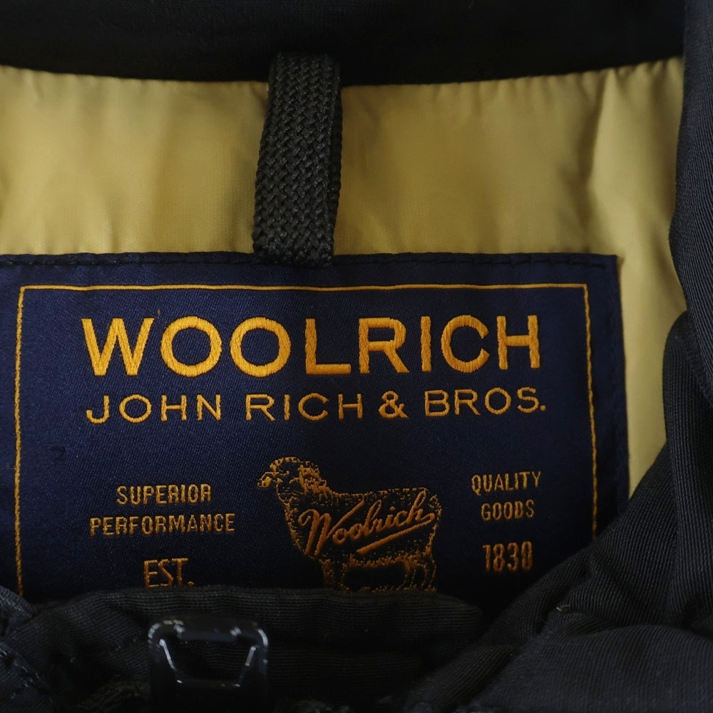 WOOLRICH(ウールリッチ) ARCTIC PARKA アークティック パーカー ジップアップ ファー フーデッド ダウンジャケット ブラック
