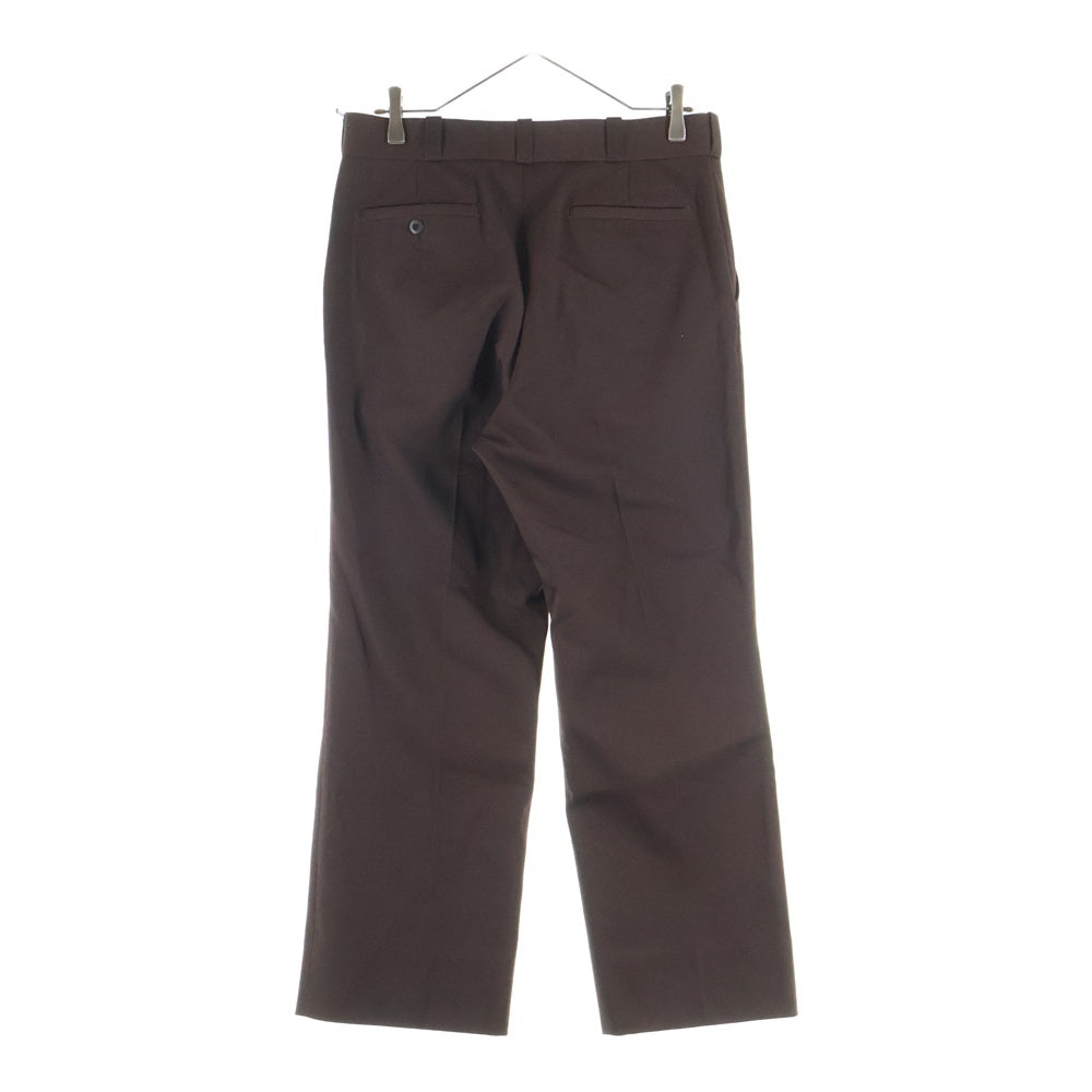 NO BRAND(ノーブランド) DAYDREAM デイドリーム 25AW Harbor Trousers ハーバートラウザーズ ストレートパンツ ブラウン DD0009