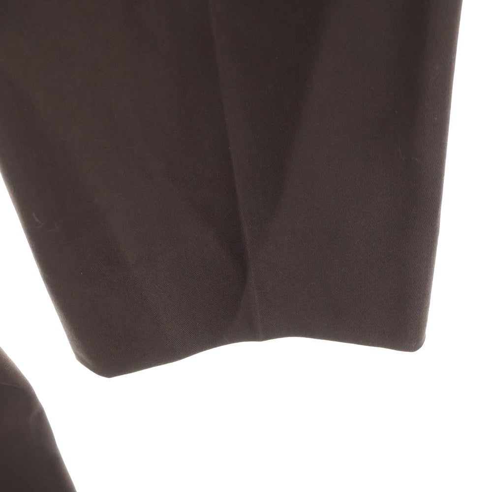 NO BRAND(ノーブランド) DAYDREAM デイドリーム 25AW Harbor Trousers ハーバートラウザーズ ストレートパンツ ブラウン DD0009