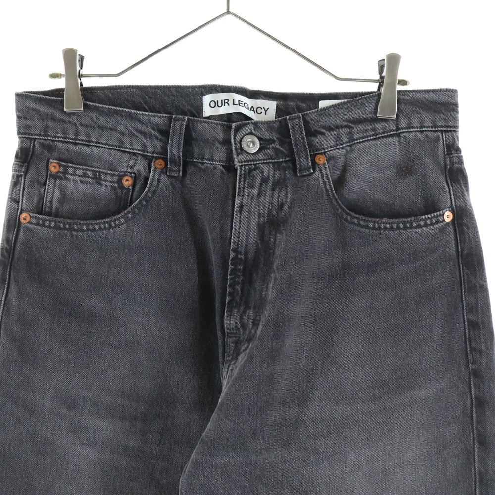 OUR LEGACY(アワーレガシー) 25AW THIRD CUT HIGHWAY COFFEE サード カット ハイウェイ コーヒー ダメージデニムパンツ ジーンズ グレー M4255TH