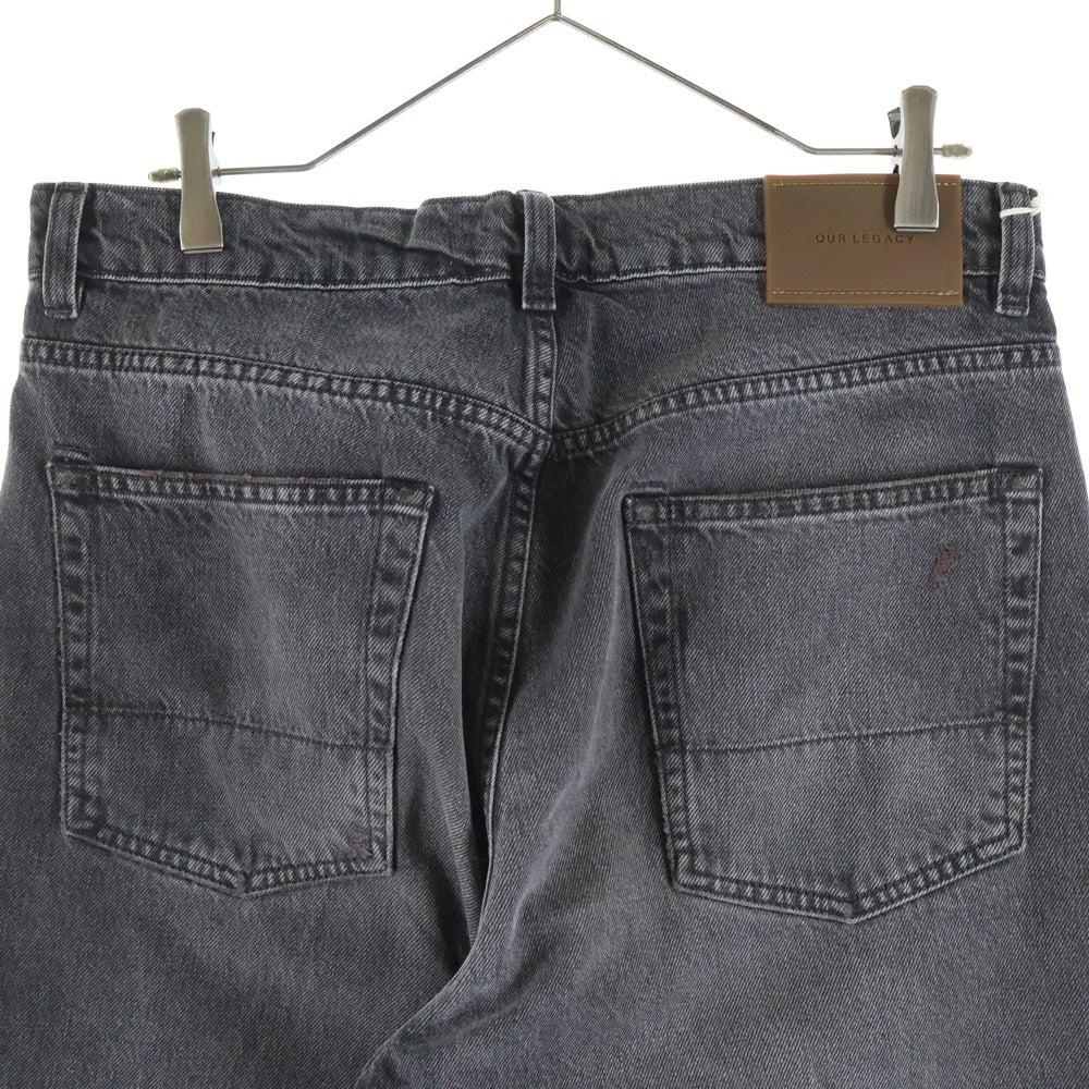 OUR LEGACY(アワーレガシー) 25AW THIRD CUT HIGHWAY COFFEE サード カット ハイウェイ コーヒー ダメージデニムパンツ ジーンズ グレー M4255TH