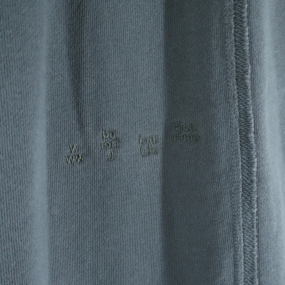 bal(バル) BIKE ATHLETIC HEAVY COTTON SWEAT PANT アスレチック ヘビー コットン スウェットパンツ グレー