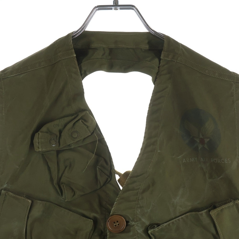 VINTAGE(ヴィンテージ) 40S VINTAGE MILITARY U.S.ARMY C-1 ヴィンテージ ミリタリー エマージェンシーベスト カーキ