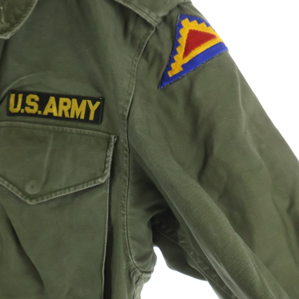 VINTAGE(ヴィンテージ) 50S VINTAGE MILITARY U.S.ARMY M-51 CROWNジップ ヴィンテージ ミリタリージャケット カーキ