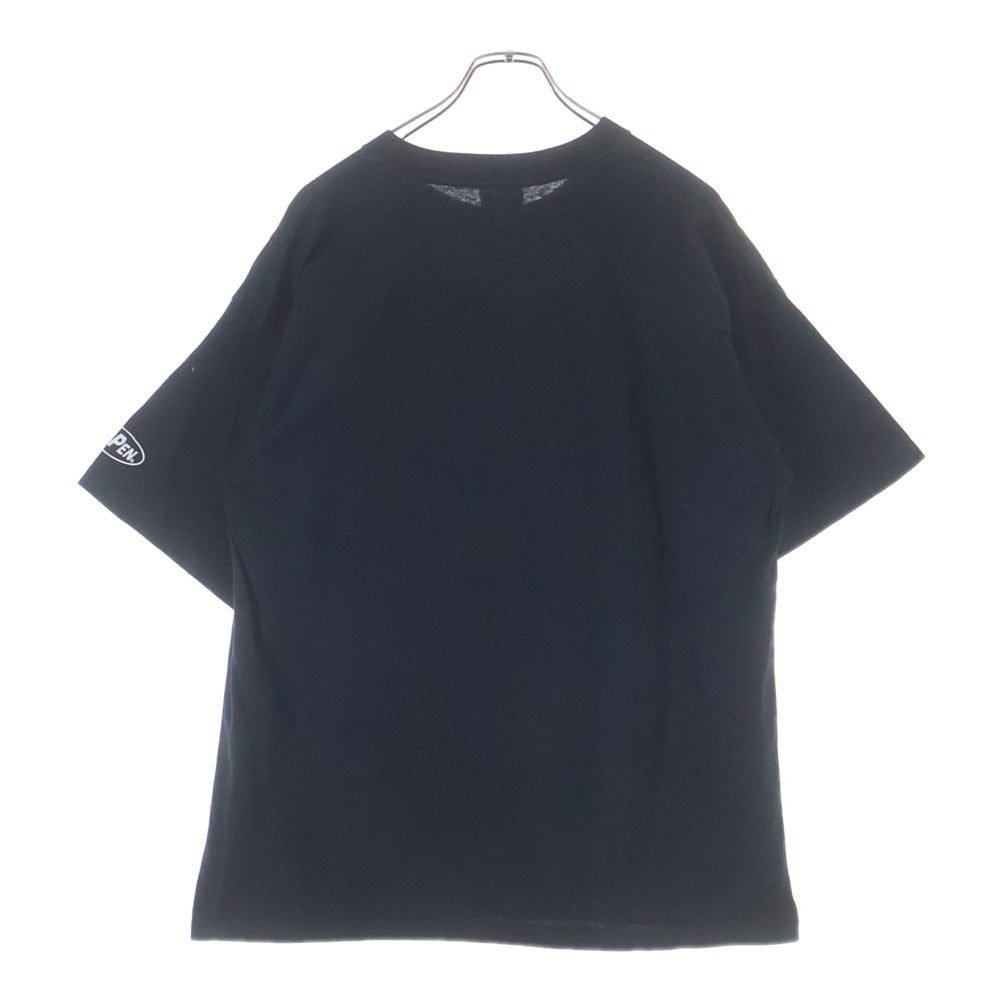 VINTAGE(ヴィンテージ) 90S PIGPEN ALLSPORT ヴィンテージ USA製 ピッグペン セクシーガール キャラクタープリント クルーネック 半袖Tシャツ カットソー ブラック