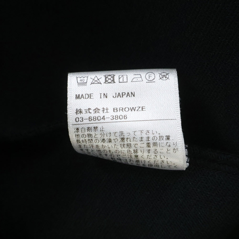 The Ennoy Professional(エンノイプロフェッショナル) 21SS TRACK JACKET ロゴエンブロイダリー トラックジャケット ブラック SS21BRENCT01NW