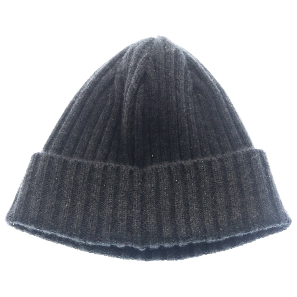 NO BRAND(ノーブランド) cash&barba キャッシュアンドバルバ BEANIE ニットキャップ 帽子 ビーニー グレー