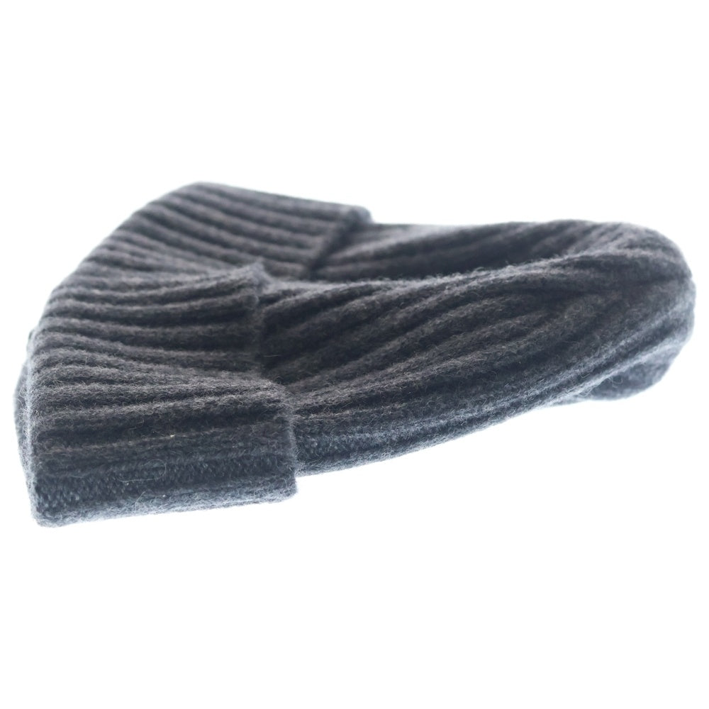 NO BRAND(ノーブランド) cash&barba キャッシュアンドバルバ BEANIE ニットキャップ 帽子 ビーニー グレー