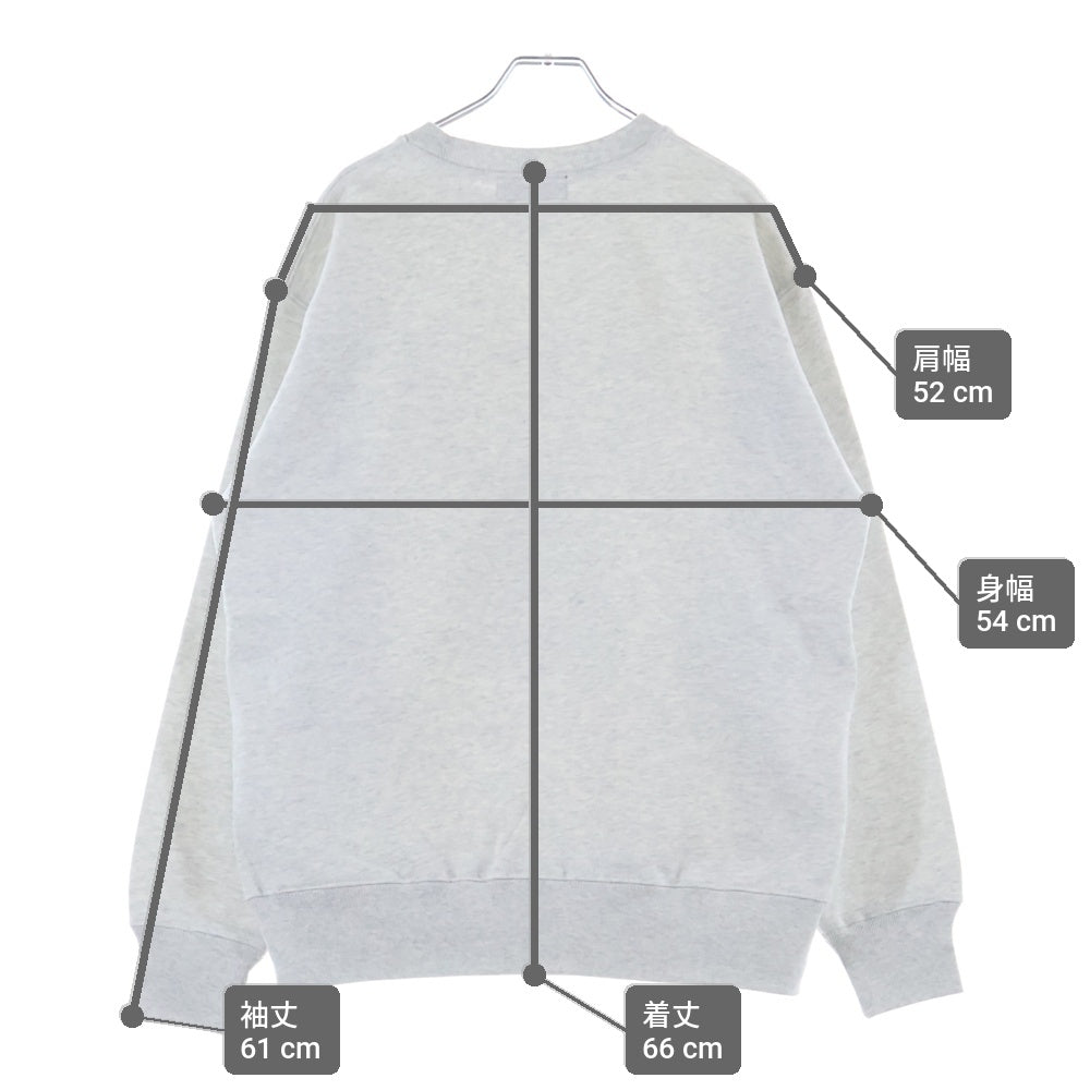 WIND AND SEA(ウィンダンシー) 26SS MARILYN MONROE WDS CREWNECK SWEAT SHIRT マリリンモンロースウェットトレーナー グレー WDS-C-MRM-26-Q1-CS-06